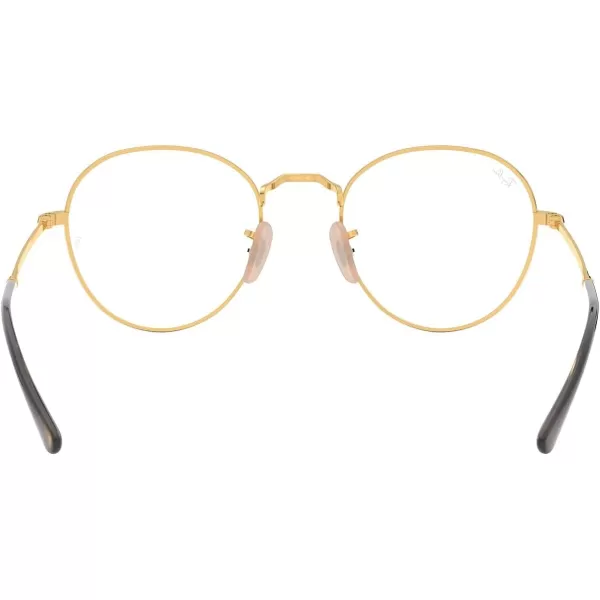 RayBan RX3582v Round Prescription Eyeglass FramesHavana on AristaDemo Lens