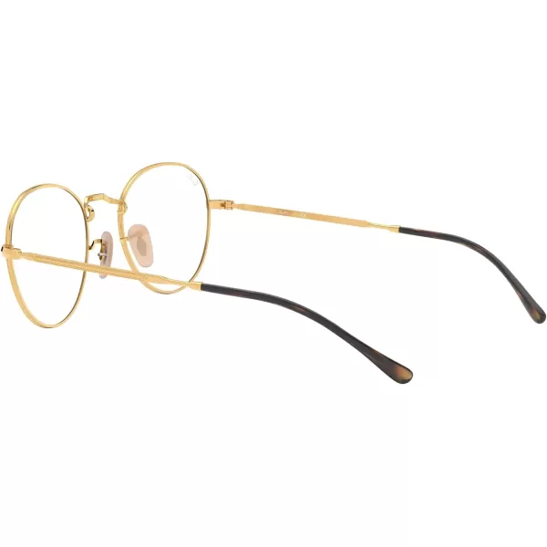 RayBan RX3582v Round Prescription Eyeglass FramesHavana on AristaDemo Lens