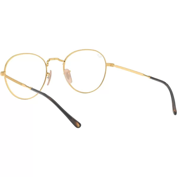 RayBan RX3582v Round Prescription Eyeglass FramesHavana on AristaDemo Lens
