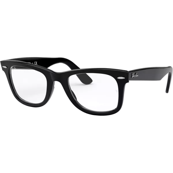 RayBan RX5121 Wayfarer Square Prescription Eyeglass Frames BlackDemo Lens 50 mm