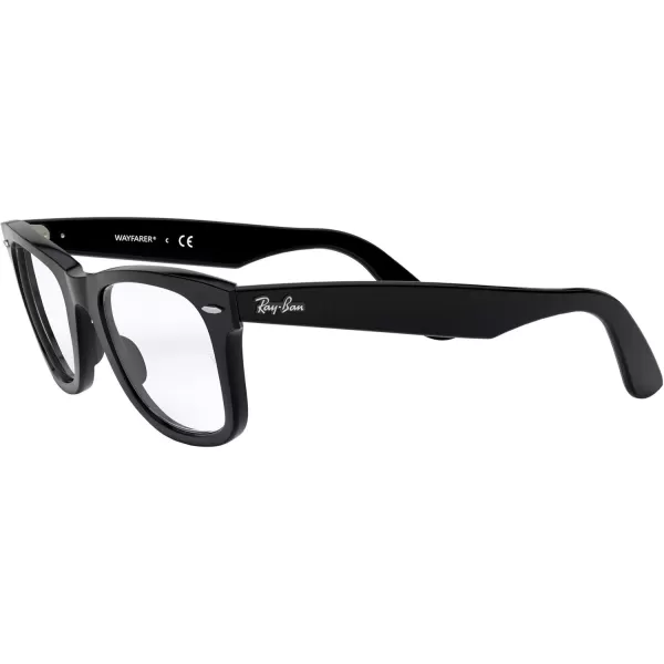 RayBan RX5121 Wayfarer Square Prescription Eyeglass Frames BlackDemo Lens 50 mm