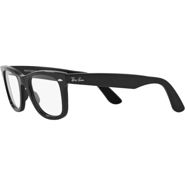 RayBan RX5121 Wayfarer Square Prescription Eyeglass Frames BlackDemo Lens 50 mmRayBan RX5121 Wayfarer Square Prescription Eyeglass Frames BlackDemo Lens 50 mm