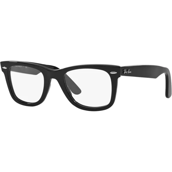 RayBan RX5121 Wayfarer Square Prescription Eyeglass Frames BlackDemo Lens 50 mmRayBan RX5121 Wayfarer Square Prescription Eyeglass Frames BlackDemo Lens 50 mm