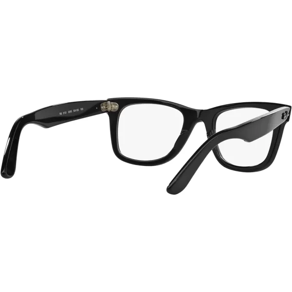 RayBan RX5121 Wayfarer Square Prescription Eyeglass Frames BlackDemo Lens 50 mmRayBan RX5121 Wayfarer Square Prescription Eyeglass Frames BlackDemo Lens 50 mm