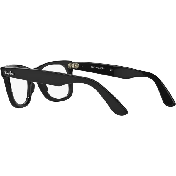 RayBan RX5121 Wayfarer Square Prescription Eyeglass Frames BlackDemo Lens 50 mmRayBan RX5121 Wayfarer Square Prescription Eyeglass Frames BlackDemo Lens 50 mm