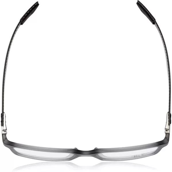 RayBan RX8901 Rectangular Prescription Eyeglass FramesDemi Gloss GreyDemo Lens