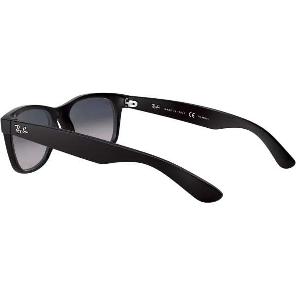 RayBan Rb2132 New Wayfarer Gradient Square SunglassesBlackTop Black AlcantaBlue Gradient