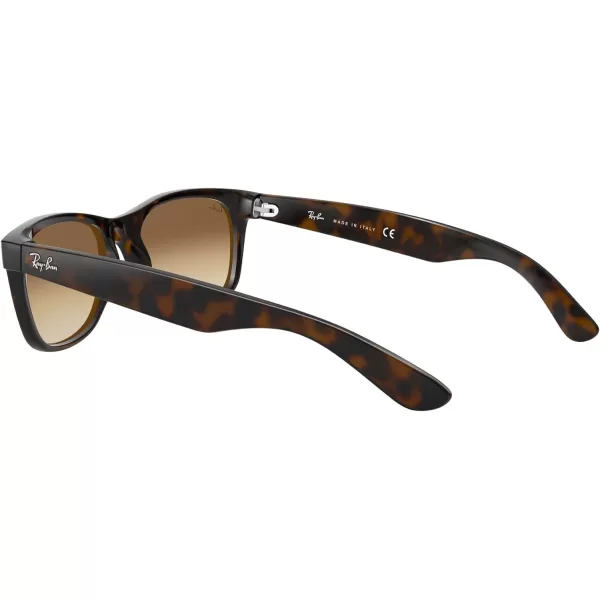 RayBan Rb2132 New Wayfarer Gradient Square SunglassesLight HavanaClear Gradient Brown