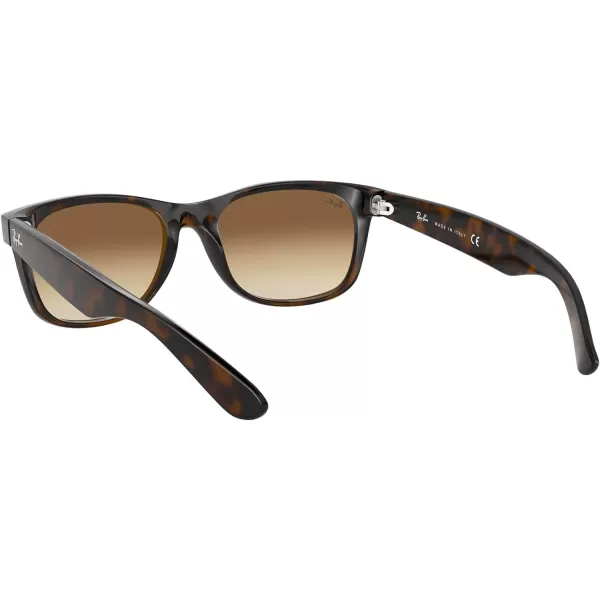 RayBan Rb2132 New Wayfarer Gradient Square SunglassesLight HavanaClear Gradient Brown