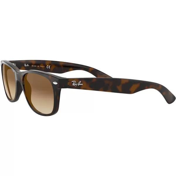 RayBan Rb2132 New Wayfarer Gradient Square SunglassesLight HavanaClear Gradient Brown