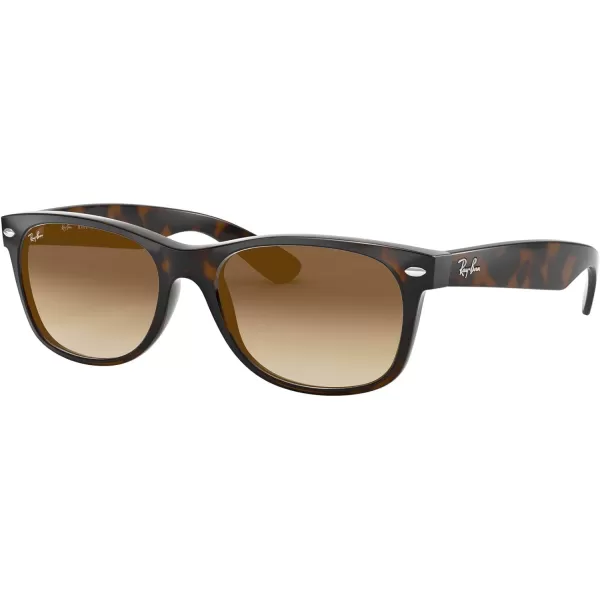 RayBan Rb2132 New Wayfarer Gradient Square SunglassesLight HavanaClear Gradient Brown