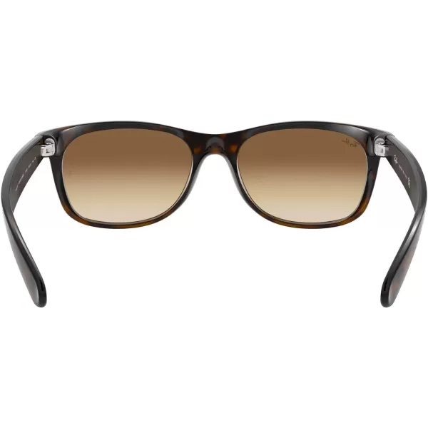 RayBan Rb2132 New Wayfarer Gradient Square SunglassesLight HavanaClear Gradient Brown