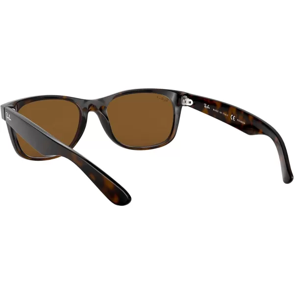 RayBan Rb2132 New Wayfarer Polarized Square SunglassesTortoisePolarized B15 Brown