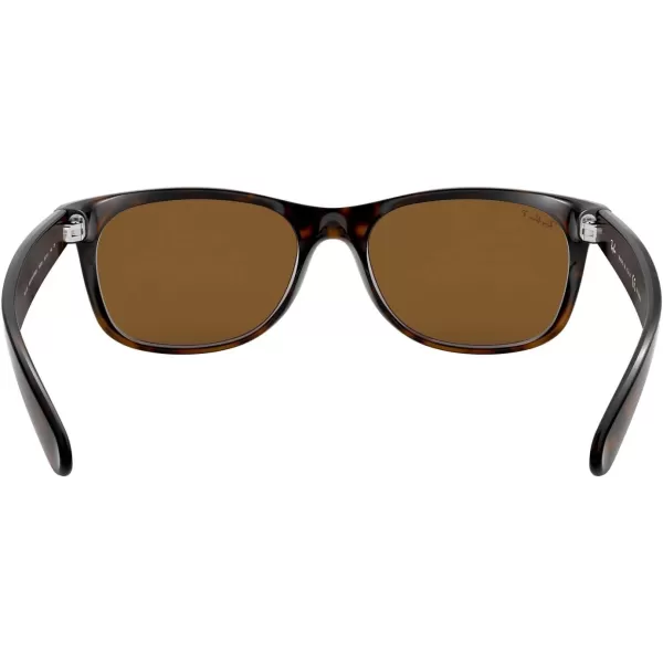 RayBan Rb2132 New Wayfarer Polarized Square SunglassesTortoisePolarized B15 Brown