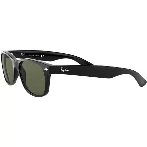 RayBan Rb2132 New Wayfarer Square SunglassesBlackG15 Green