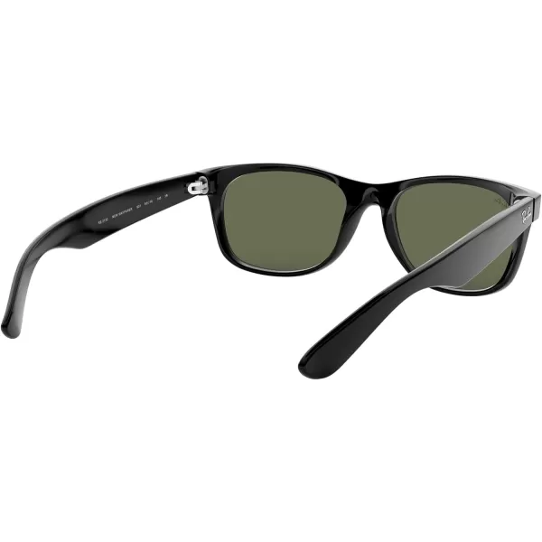 RayBan Rb2132 New Wayfarer Square SunglassesBlackG15 Green