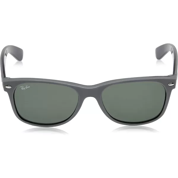 RayBan Rb2132 New Wayfarer Square SunglassesGrey on BlackG15 Green