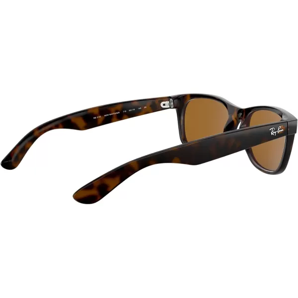 RayBan Rb2132 New Wayfarer Square SunglassesLight HavanaB15 Brown