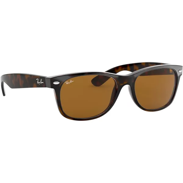 RayBan Rb2132 New Wayfarer Square SunglassesLight HavanaB15 Brown