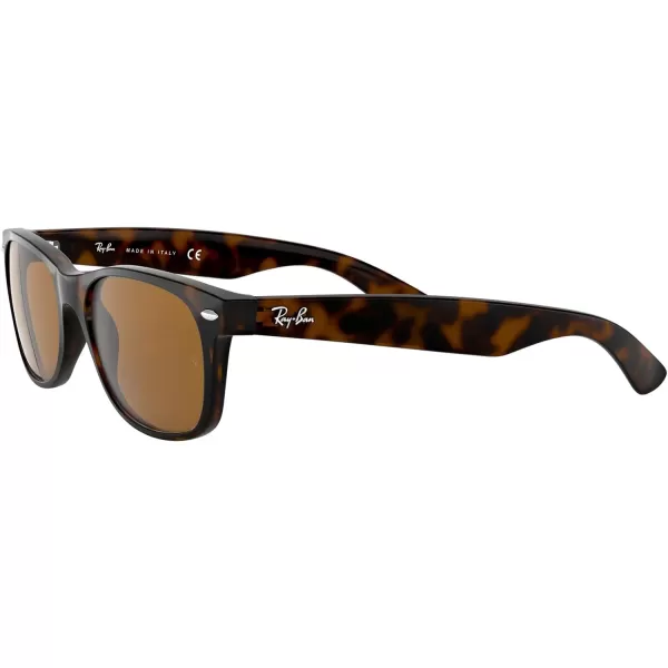 RayBan Rb2132 New Wayfarer Square SunglassesLight HavanaB15 Brown