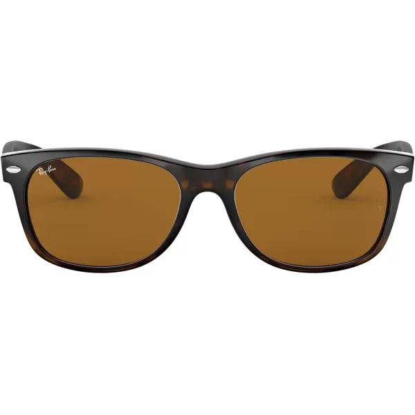 RayBan Rb2132 New Wayfarer Square SunglassesLight HavanaB15 Brown