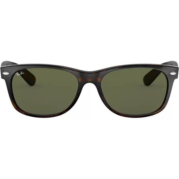 RayBan Rb2132 New Wayfarer Square SunglassesTortoiseG15 Green