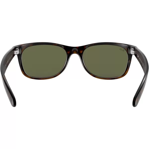 RayBan Rb2132 New Wayfarer Square SunglassesTortoiseG15 Green