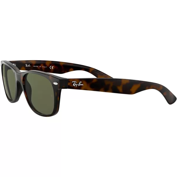 RayBan Rb2132 New Wayfarer Square SunglassesTortoiseG15 Green