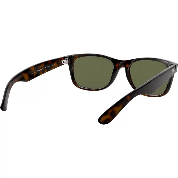 RayBan Rb2132 New Wayfarer Square SunglassesTortoiseG15 Green