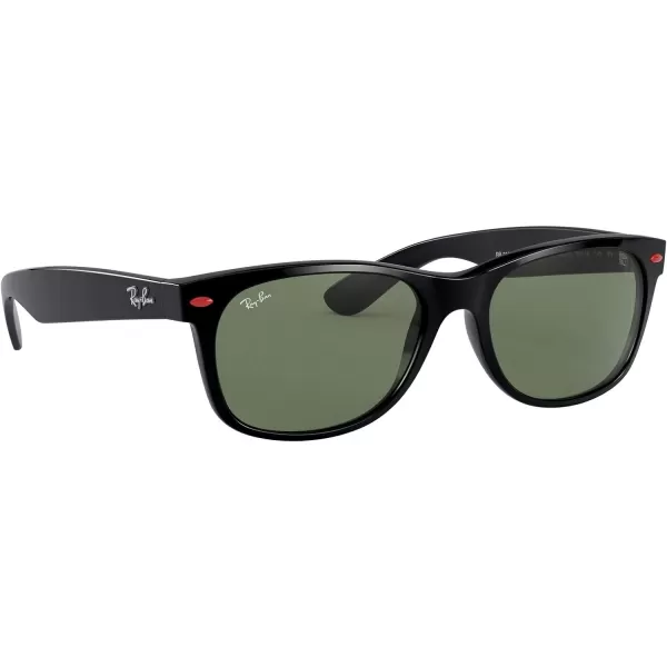 RayBan Rb2132m Scuderia Ferrari Collection Square SunglassesBlackG15 Green