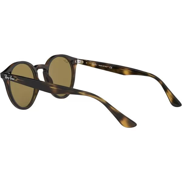 RayBan Rb2180 Round SunglassesLight HavanaDark Brown