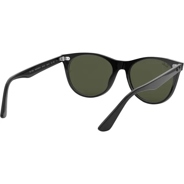 RayBan Rb2185 Wayfarer Ii Round SunglassesBlackG15 Green