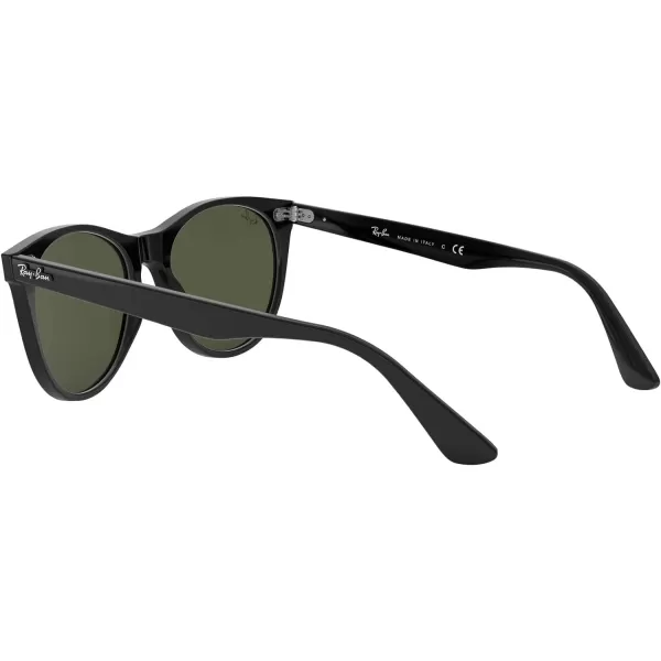 RayBan Rb2185 Wayfarer Ii Round SunglassesBlackG15 Green