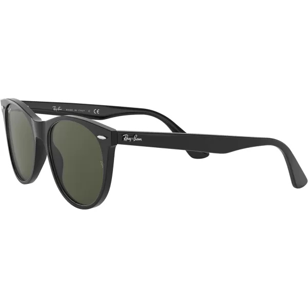 RayBan Rb2185 Wayfarer Ii Round SunglassesBlackG15 Green