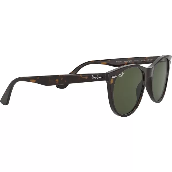 RayBan Rb2185 Wayfarer Ii Round SunglassesTortoiseG15 Green