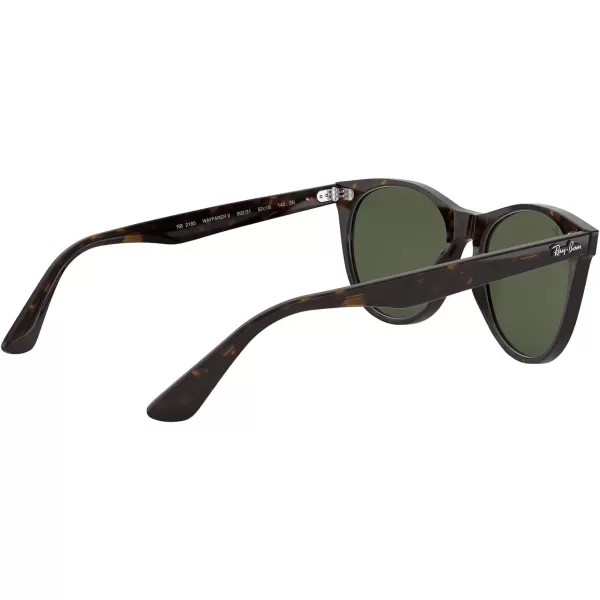 RayBan Rb2185 Wayfarer Ii Round SunglassesTortoiseG15 Green