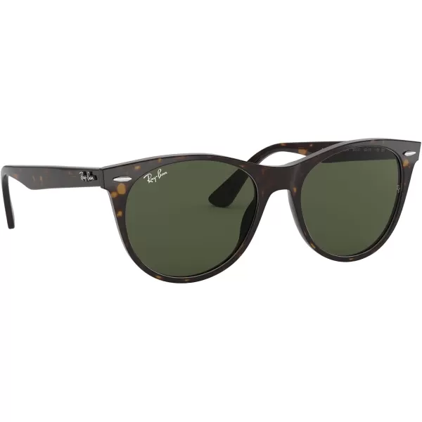 RayBan Rb2185 Wayfarer Ii Round SunglassesTortoiseG15 Green