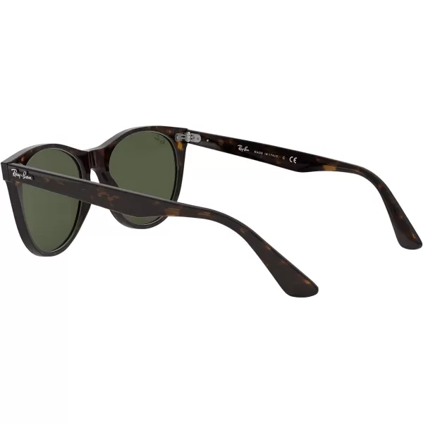 RayBan Rb2185 Wayfarer Ii Round SunglassesTortoiseG15 Green