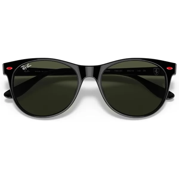 RayBan Rb2202m Scuderia Ferrari Collection Round SunglassesBlackGreen