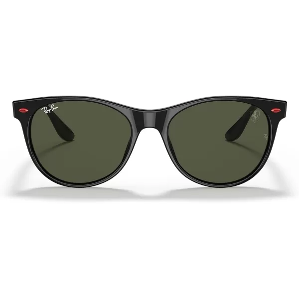 RayBan Rb2202m Scuderia Ferrari Collection Round SunglassesBlackGreen