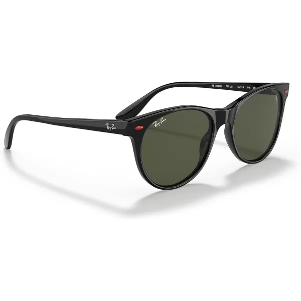 RayBan Rb2202m Scuderia Ferrari Collection Round SunglassesBlackGreen