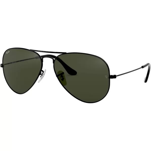 RayBan Rb3025 Classic AviatorBlackG15 Green