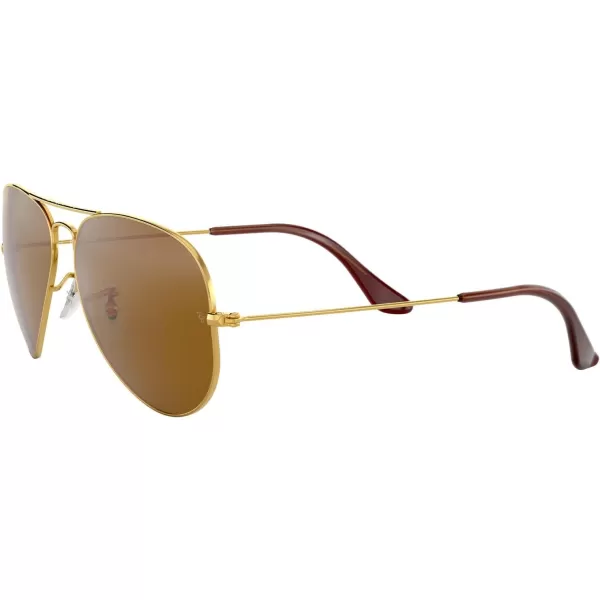 RayBan Rb3025 Classic AviatorGoldB15 Brown