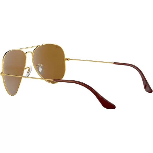 RayBan Rb3025 Classic AviatorGoldB15 Brown