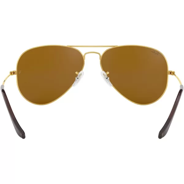 RayBan Rb3025 Classic AviatorGoldB15 Brown