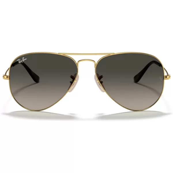 RayBan Rb3025 Classic AviatorGoldLight Grey Gradient Dark Grey