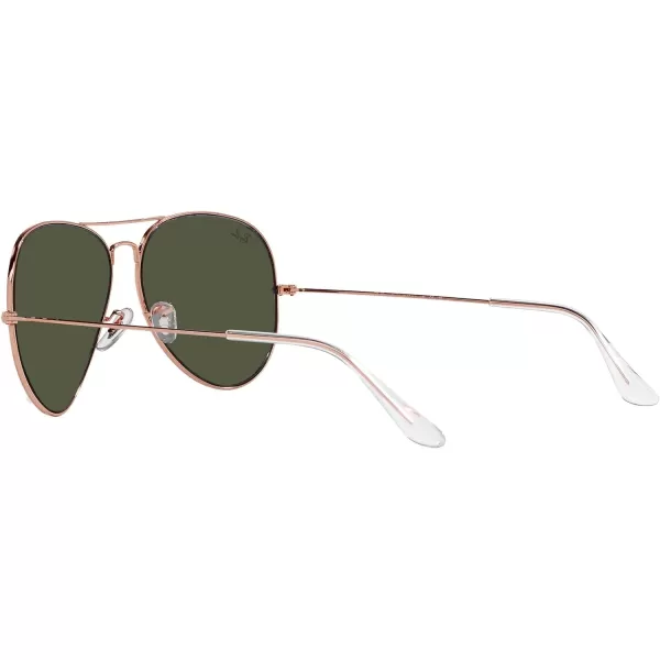 RayBan Rb3025 Classic AviatorRose GoldGreen