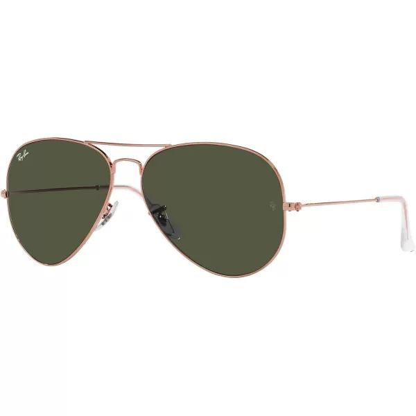 RayBan Rb3025 Classic AviatorRose GoldGreen