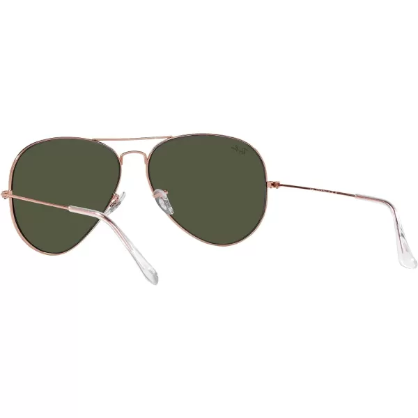 RayBan Rb3025 Classic AviatorRose GoldGreen