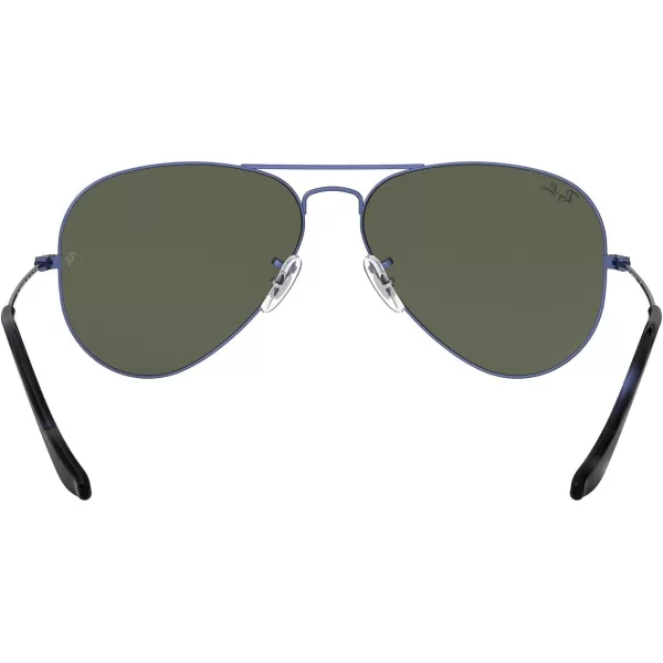 RayBan Rb3025 Classic AviatorSand Transparent BlueG15 Green